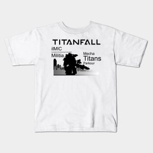 Titanfall Black 2 Kids T-Shirt